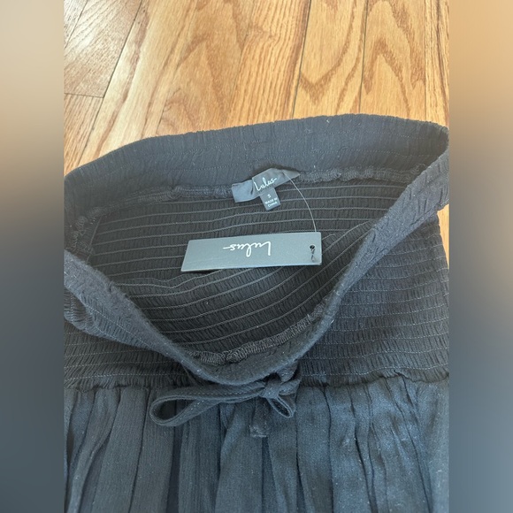 Lulus Summer Kind of Wonderful Black Smocked Midi Skirt - Picture 5 of 6